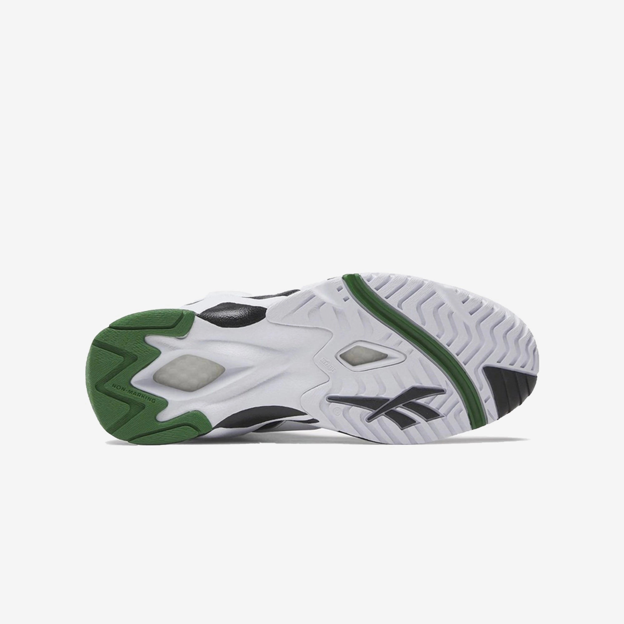 Reebok | HURRIKAZE II  { FTWR WHITE/CORE BLACK/GLEN GREEN