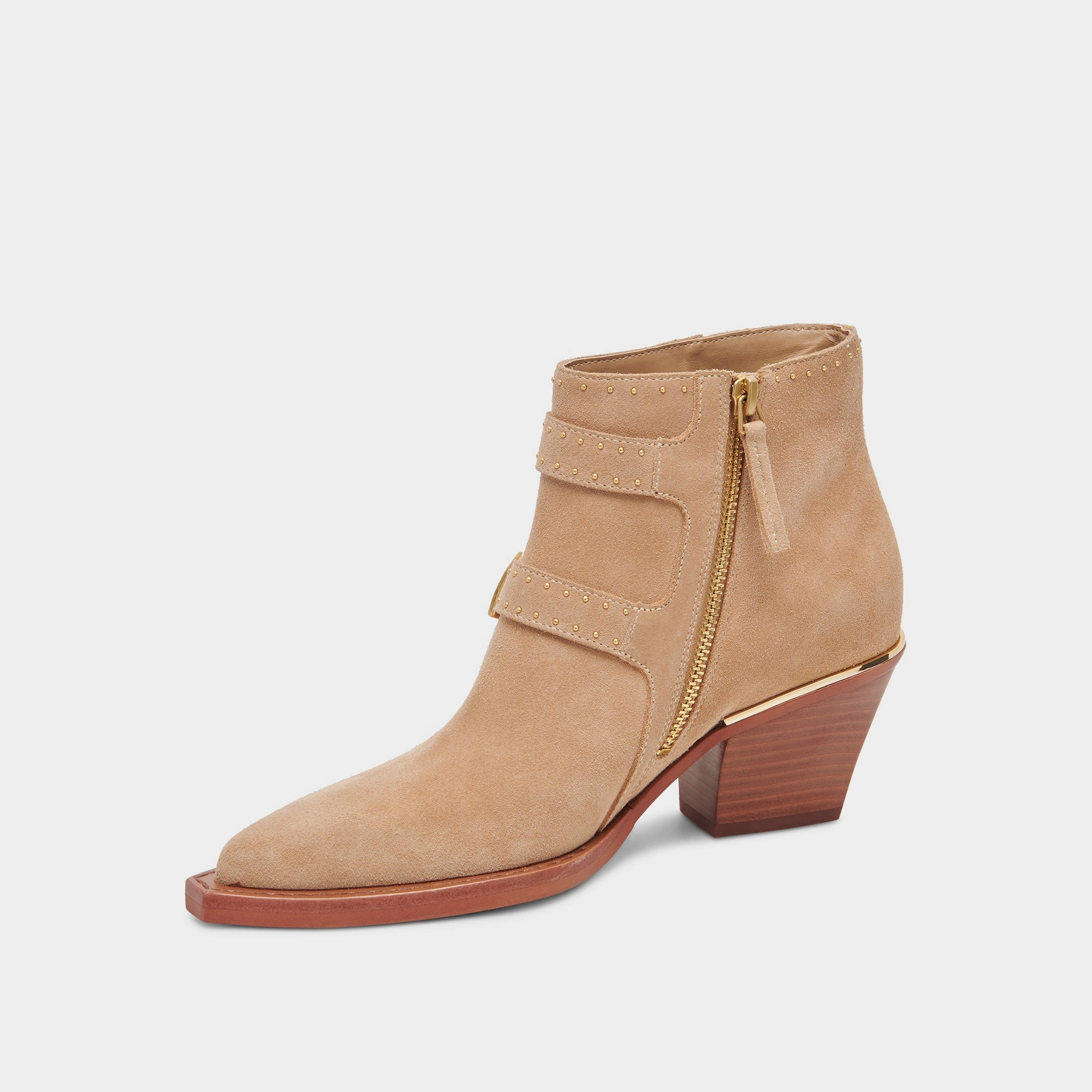 RONNIE BOOTIES CAMEL SUEDE