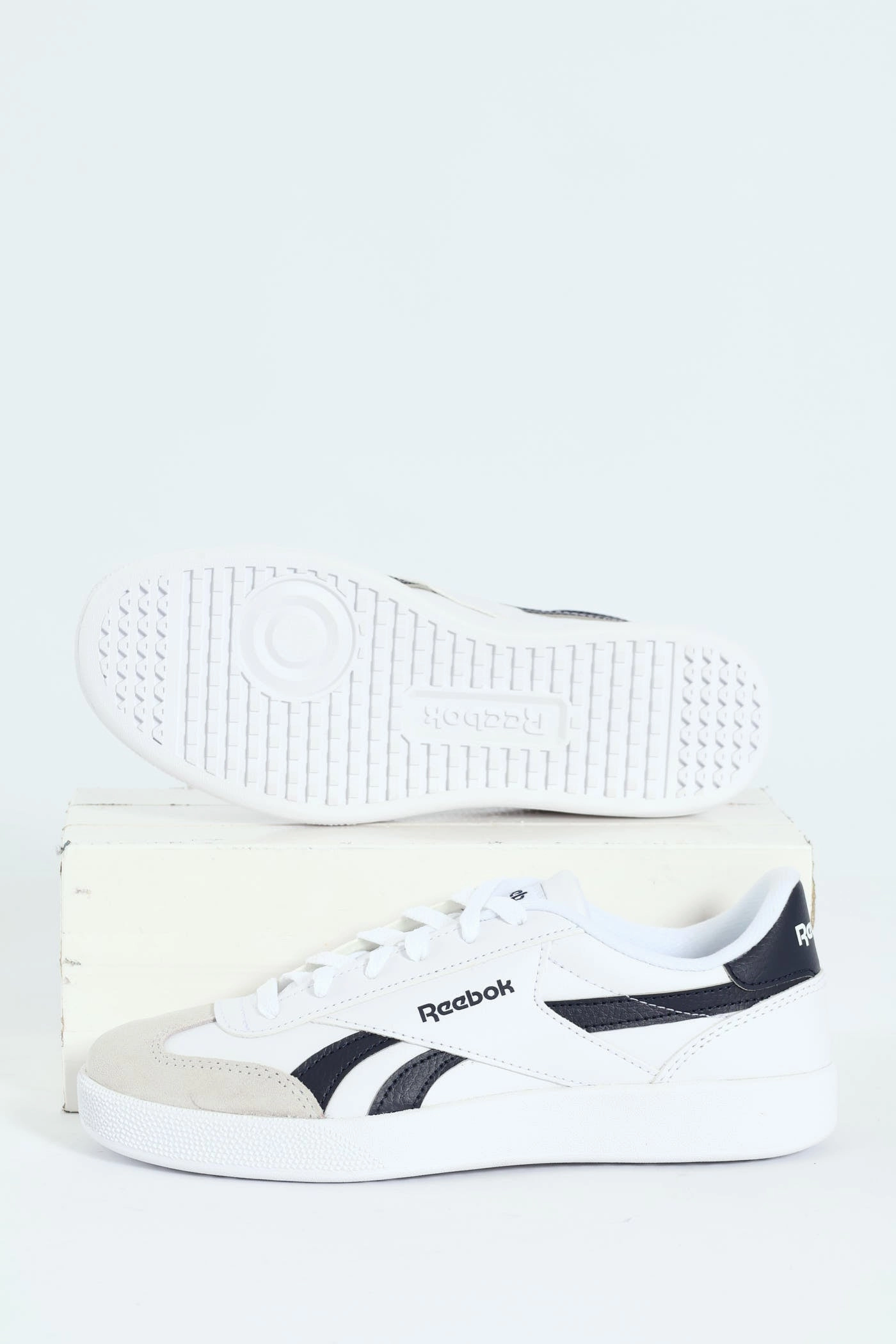 Smash Edge Sneaker - White/Navy