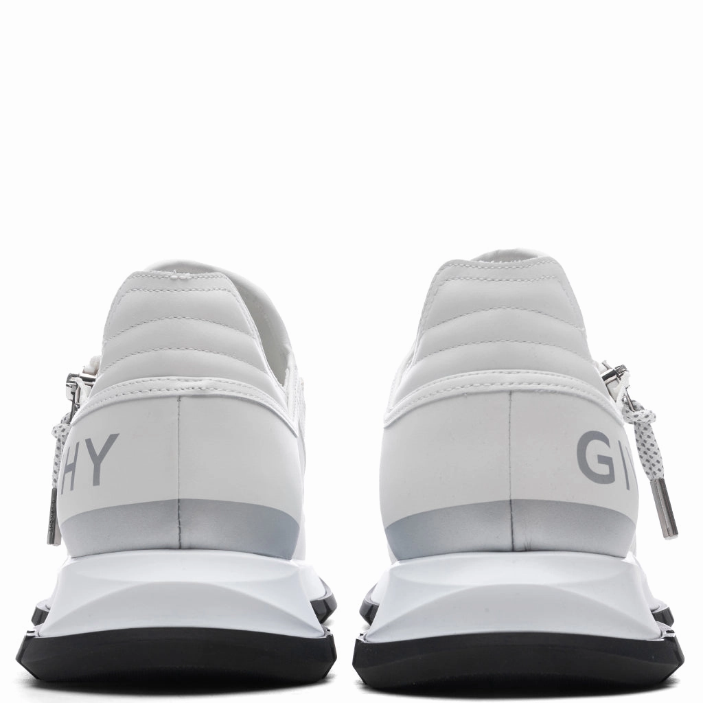 Spectre Zip Runners - White/Silvery