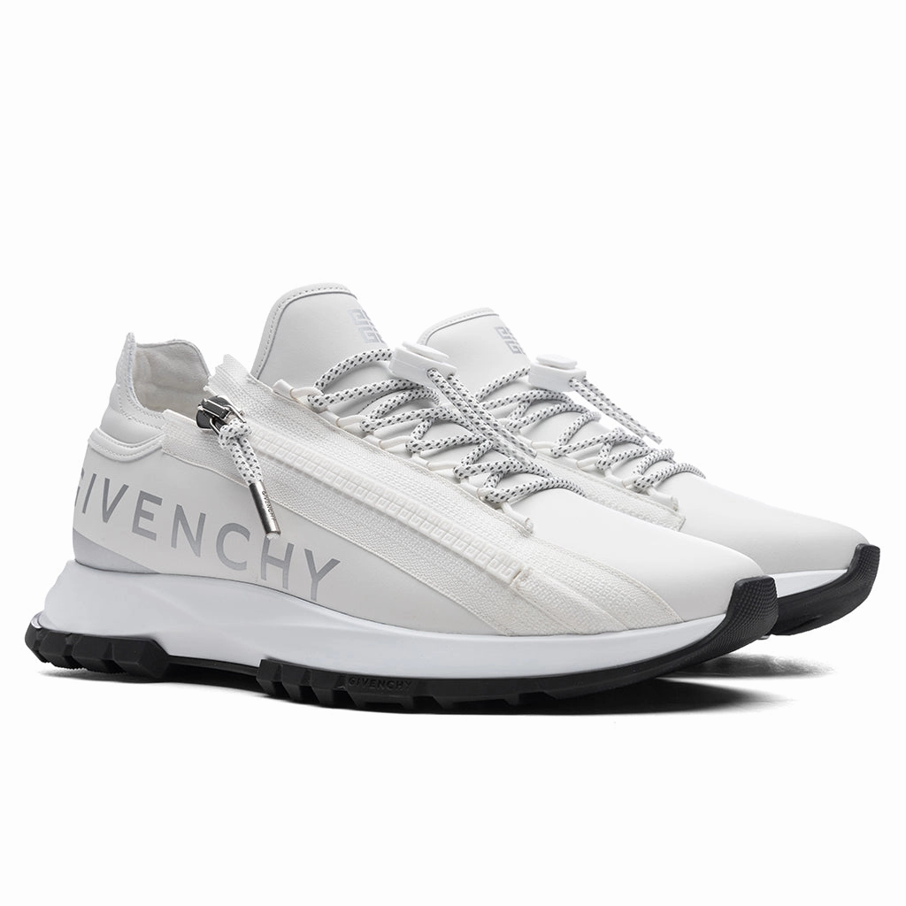 Spectre Zip Runners - White/Silvery