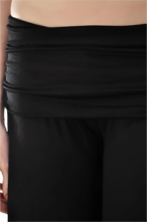 T-Party Roll down Waist Wide Leg Pant RN71837