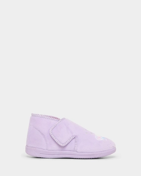 Unicorn Sparkle Slippers Lilac