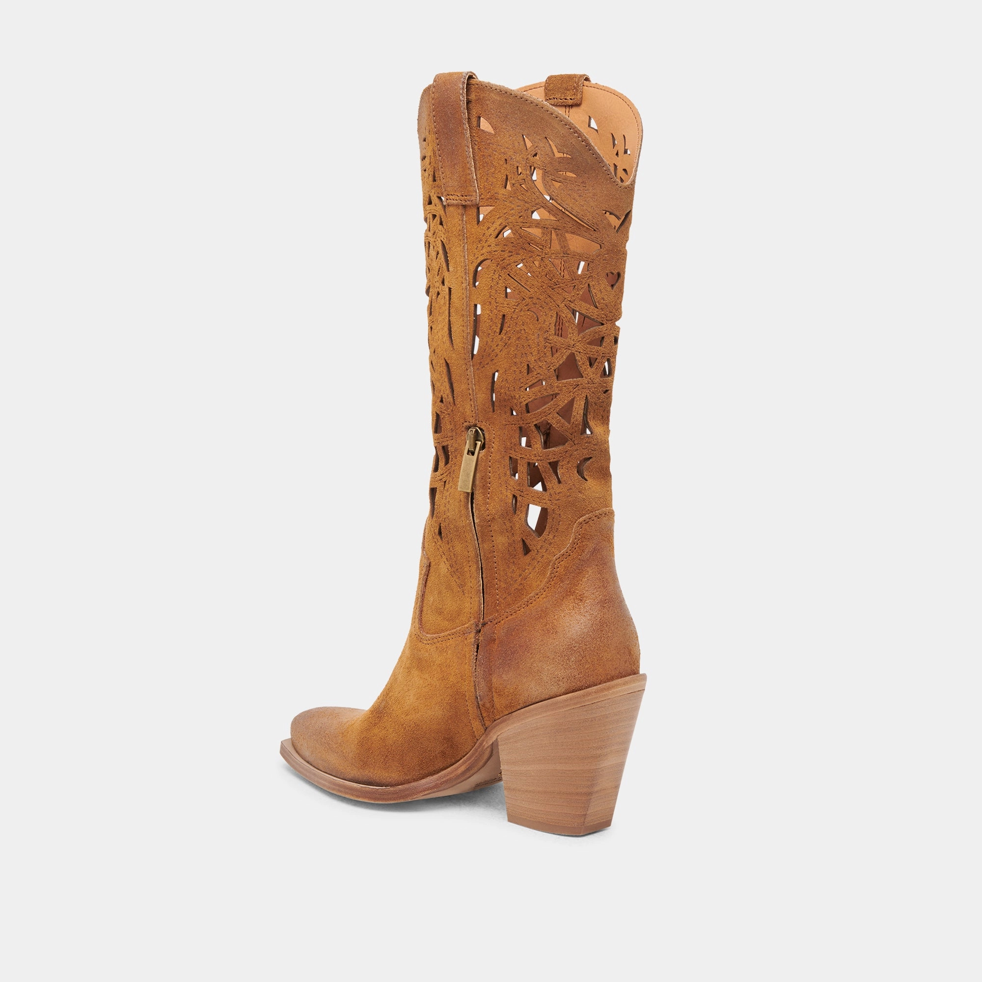 WAYLAN BOOTS CHESTNUT SUEDE