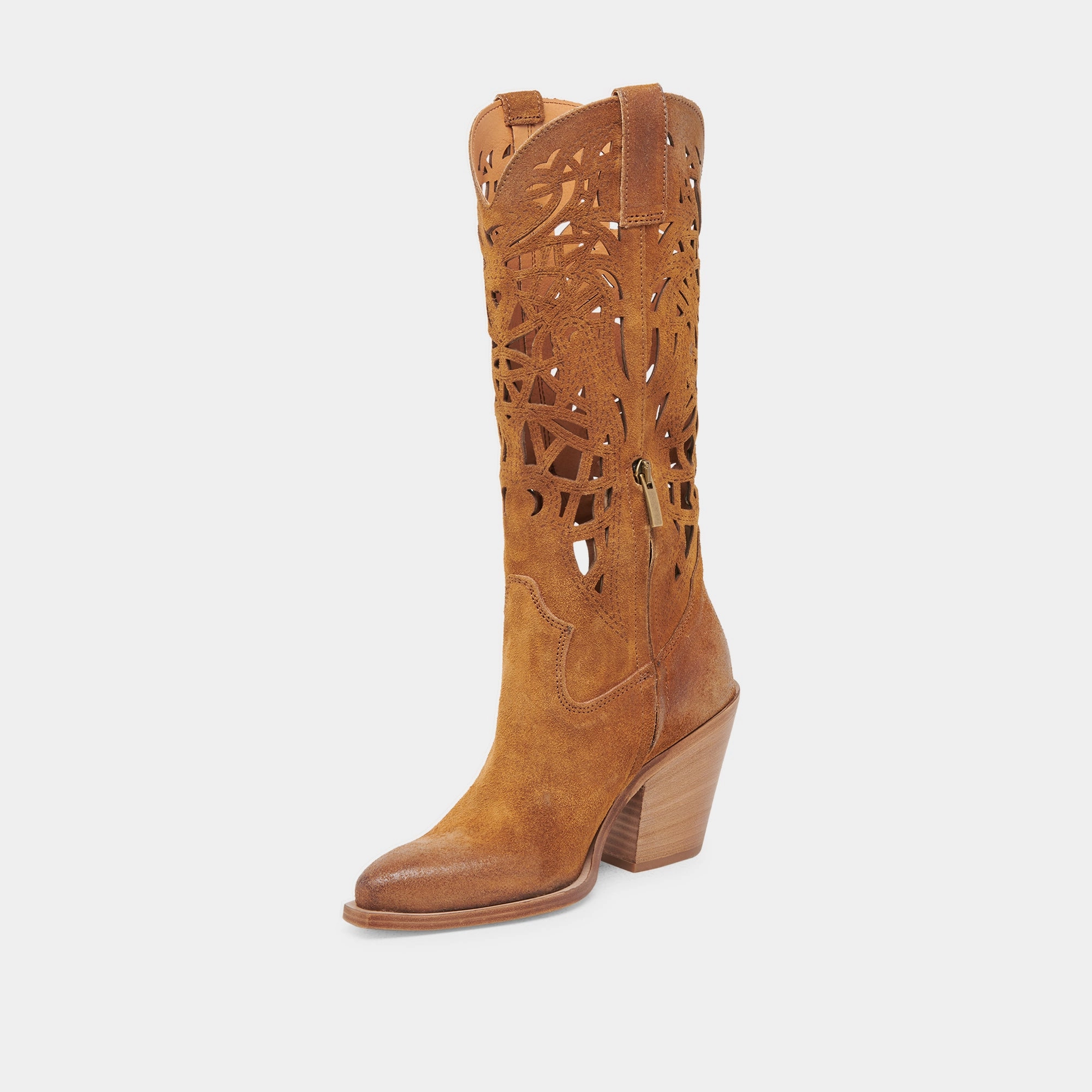 WAYLAN BOOTS CHESTNUT SUEDE