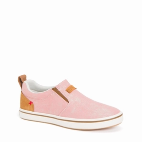 Xtratuf Women's Canvas Sharkbyte Deck Shoes Salmon