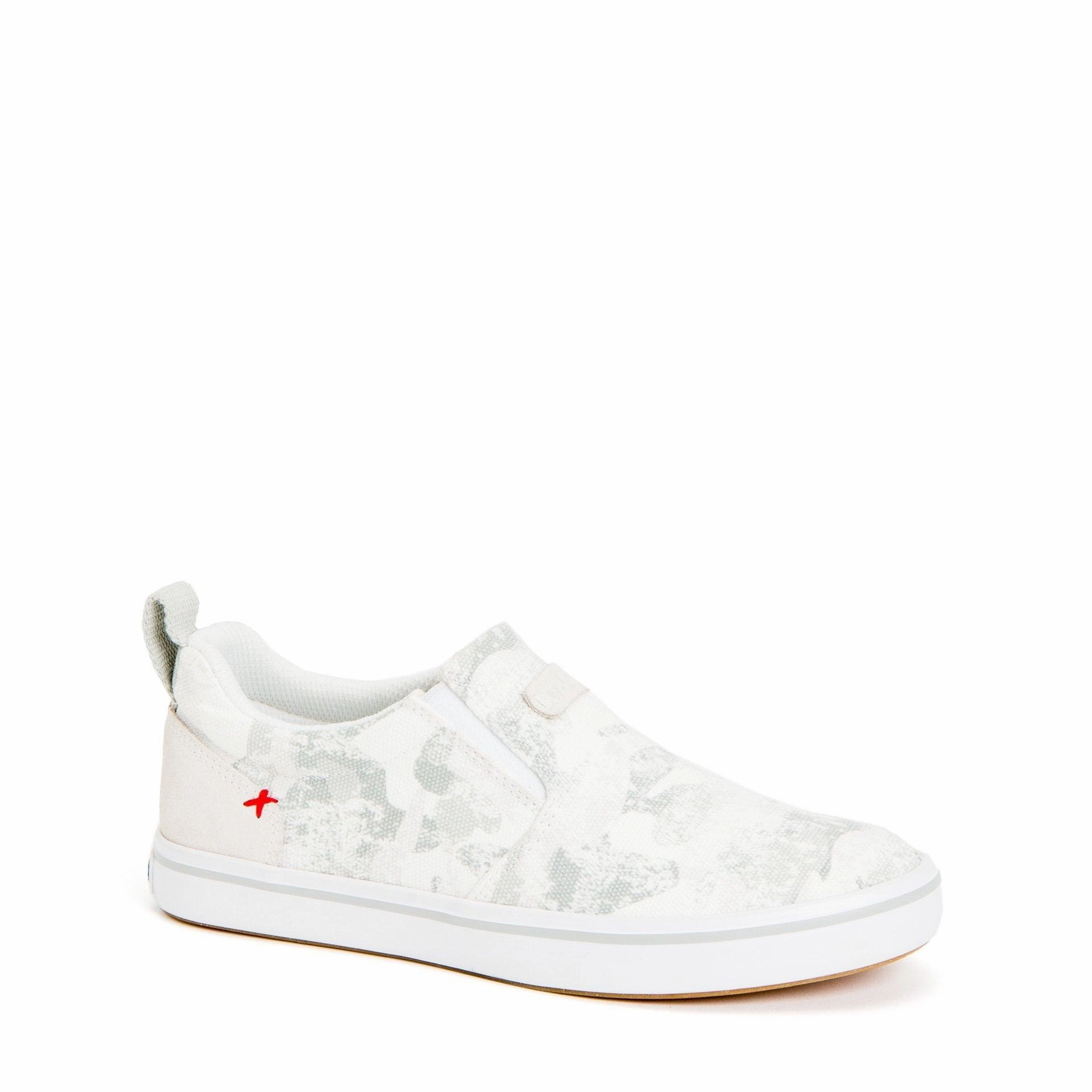 Xtratuf Women's Canvas Sharkbyte Deck Shoes White Camo