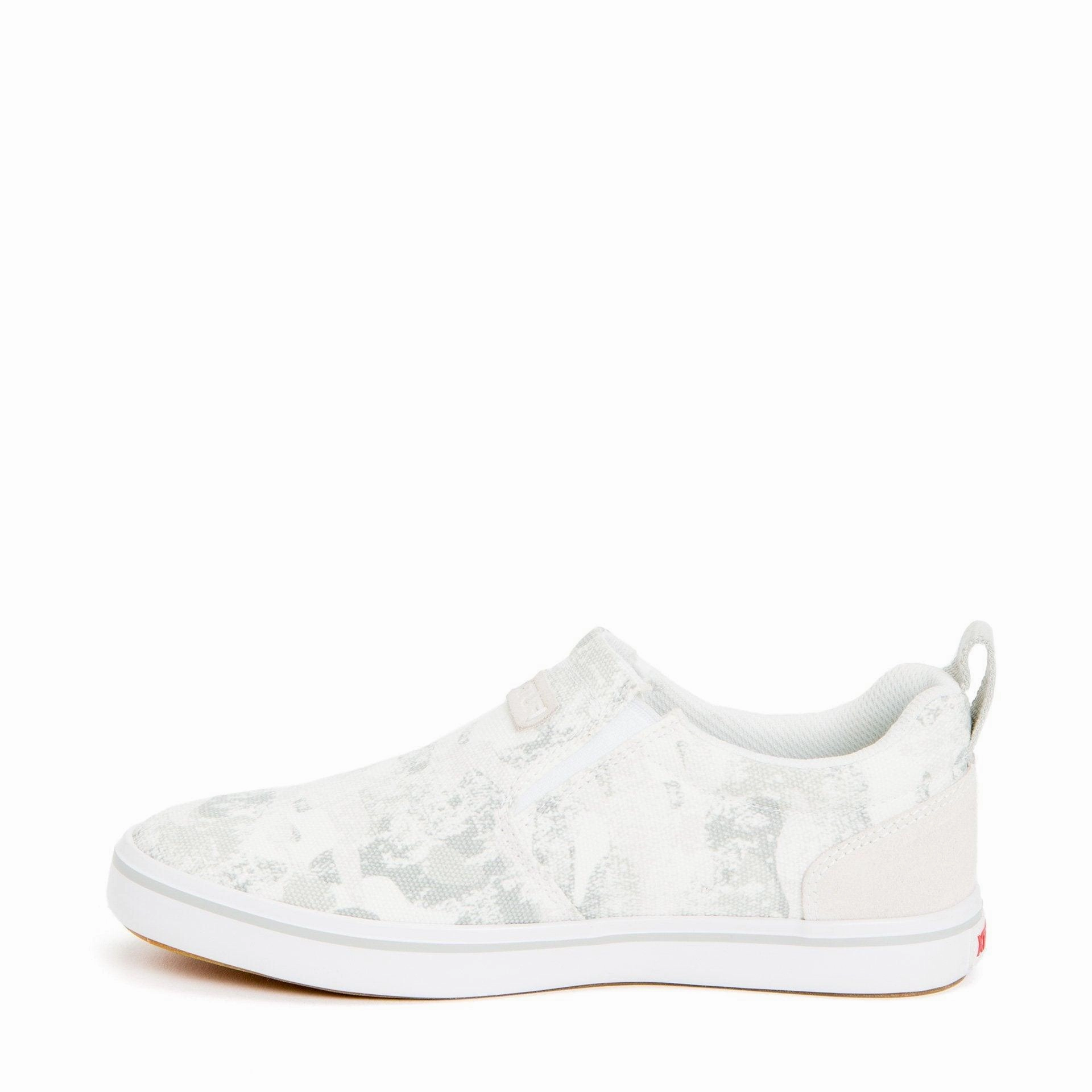 Xtratuf Women's Canvas Sharkbyte Deck Shoes White Camo