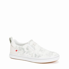 Xtratuf Women's Canvas Sharkbyte Deck Shoes White Camo